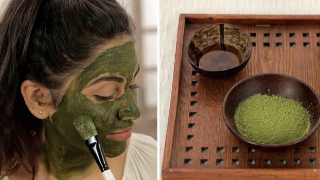 Green Tea Mud Mask to Erase Acne Scars