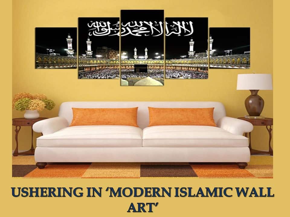 USHERING IN MODERN ISLAMIC WALL ART