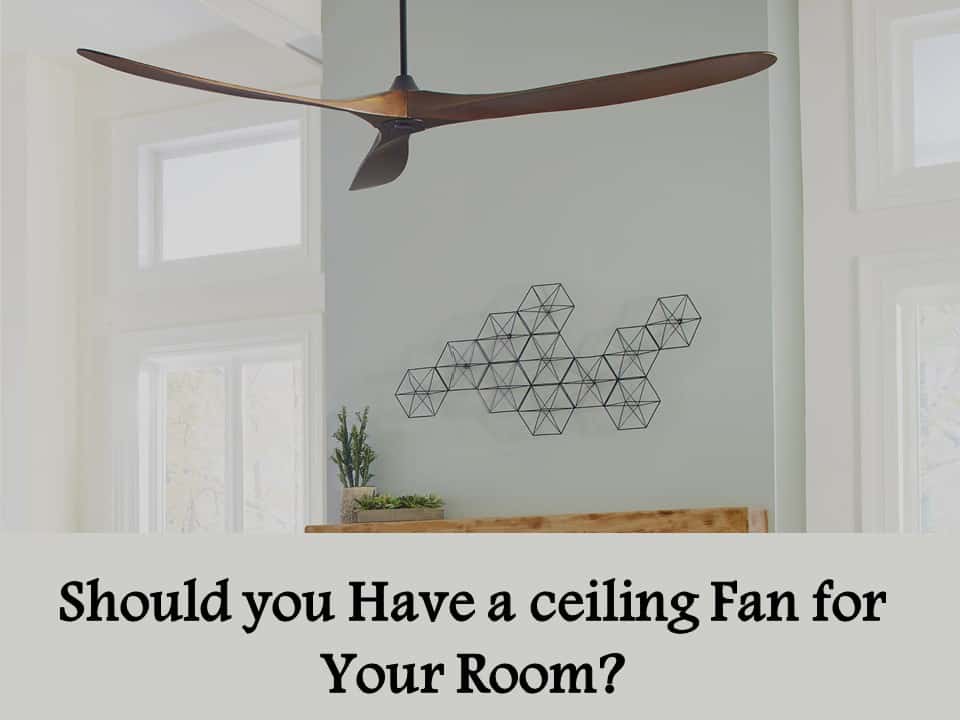 Should you Have a ceiling Fan for Your Room