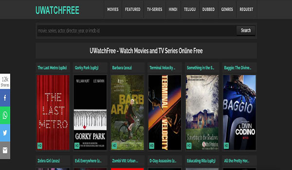 UWatchFree Movies Download